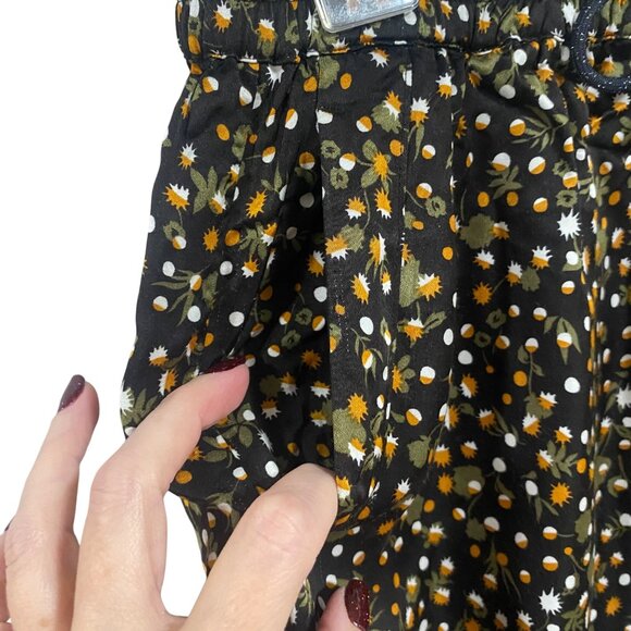 Scotch & Soda Nina Mid-Rise Tapered Jogger in Floral Cinnamon Spice Size S / 30 - Picture 3 of 11